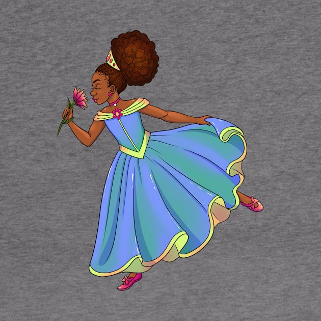 Black Princess Girl Design by kiraJ